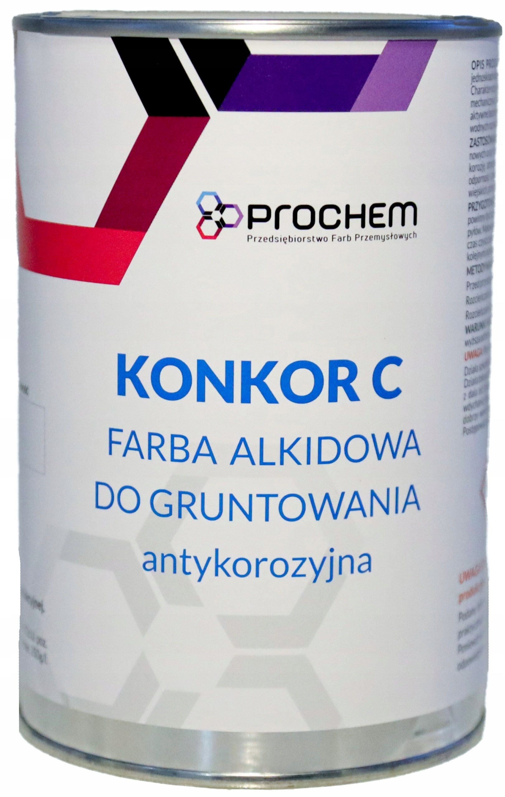 KONKOR C ANTIKORÓZNA FARBA ČERVENÝ OXID 3009